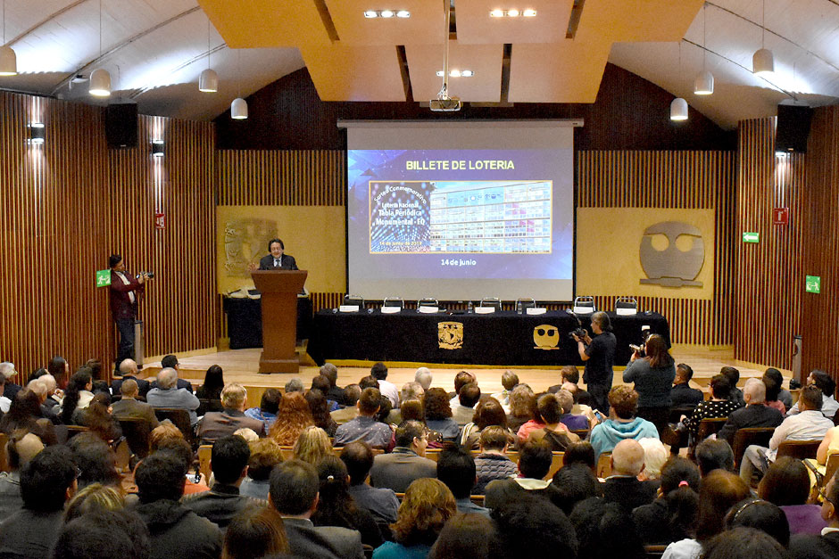 Clausuran los festejos por el 150 Aniversario de la Tabla Periódica de los Elementos Químicos