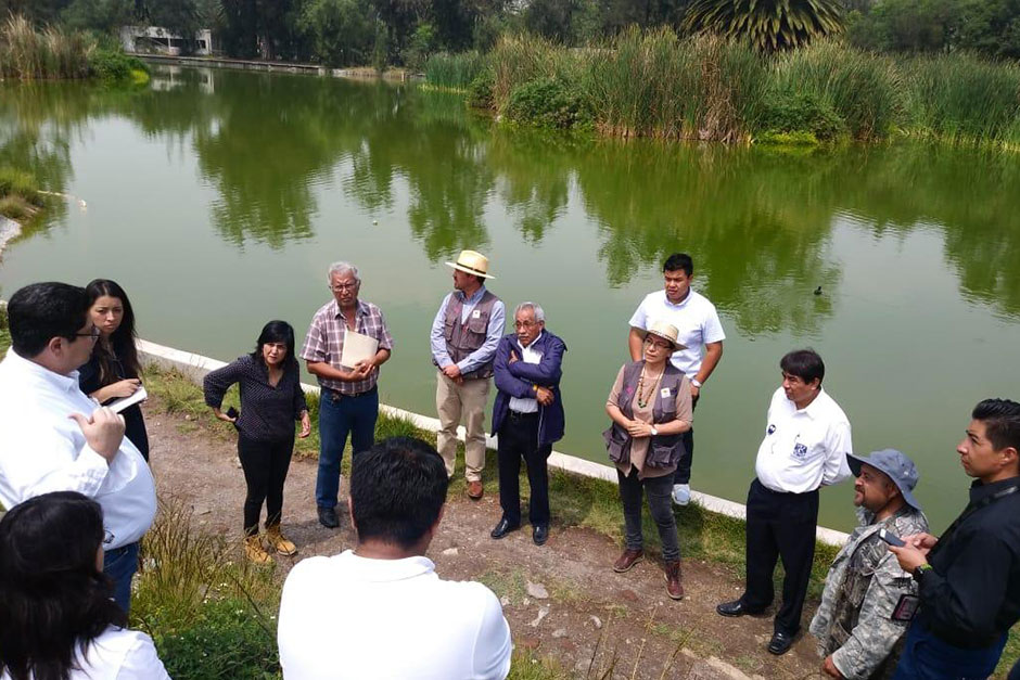 Inauguran Humedal Artificial en el Bosque de Aragón